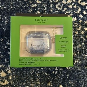 Brand New Kate Spade Liquid AirPods 3rd Generation Case